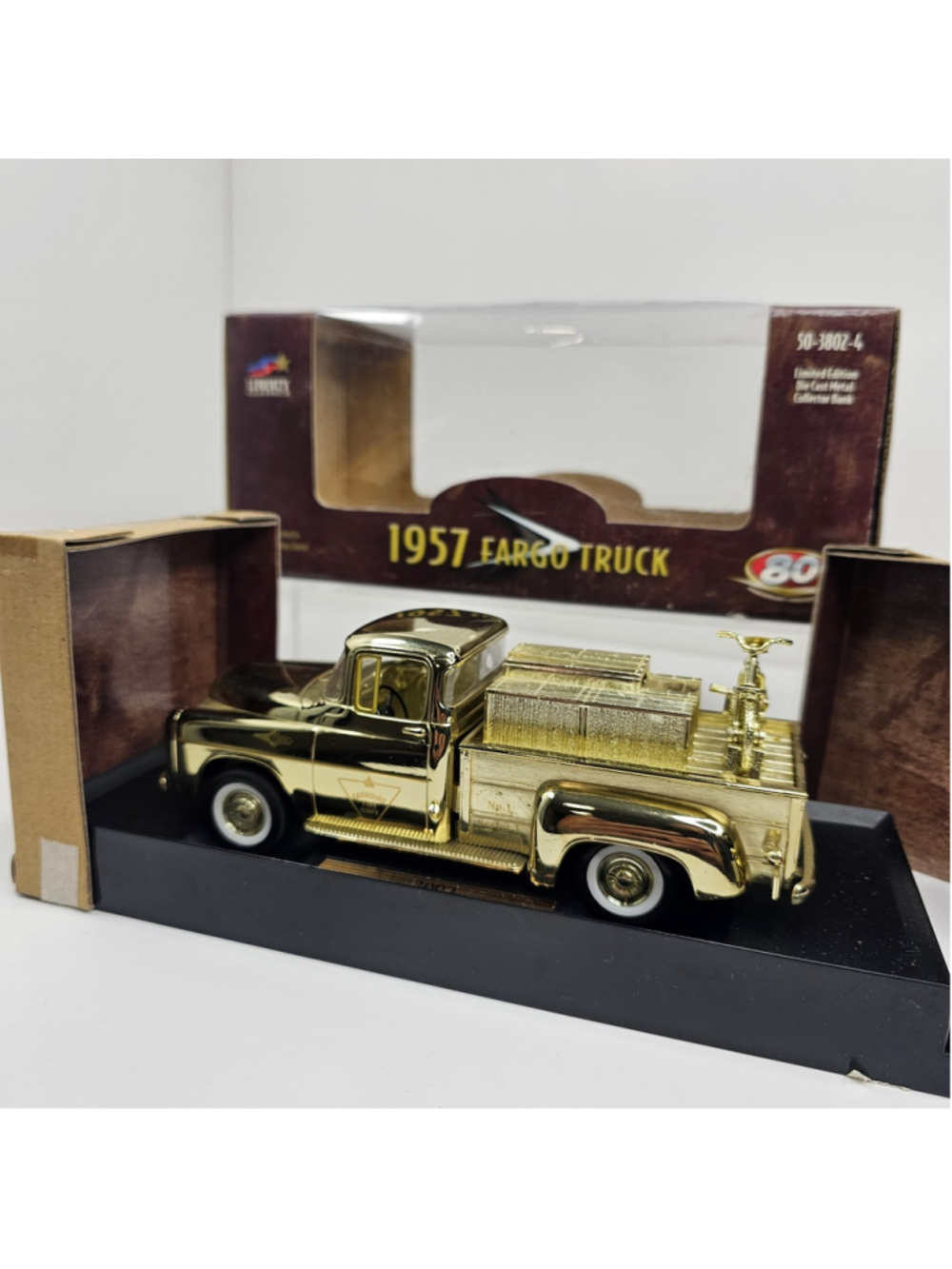 Liberty Classics 1957 Fargo Gold-Tone Truck Canadian Tire 80th Anniversary Rare